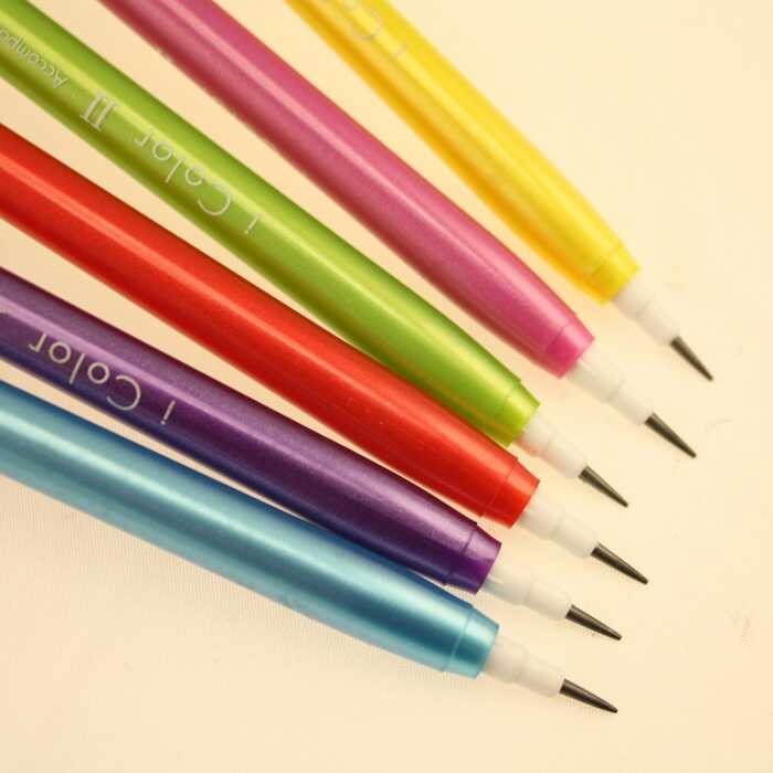 Baineng Egg Pen Tip ดินสอกดดินสอเหลาฟรีนักเรียนสอบ IELTS เฉพาะ HB Guide ปากกาดินสอ