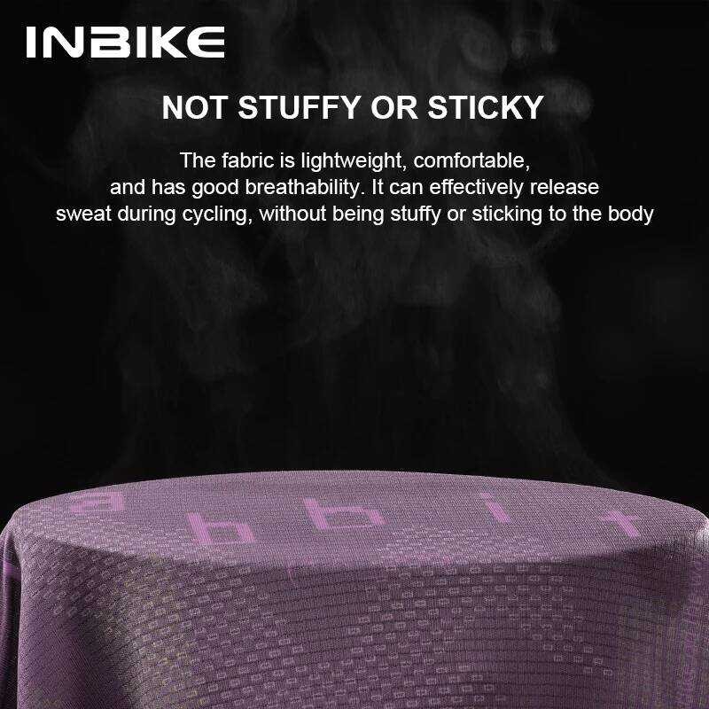 ▥ INBIKE เสื้อปั่นจักรยานแขนยาวเสื้อเจอร์ซีย์นักปั่นผู้ชาย,