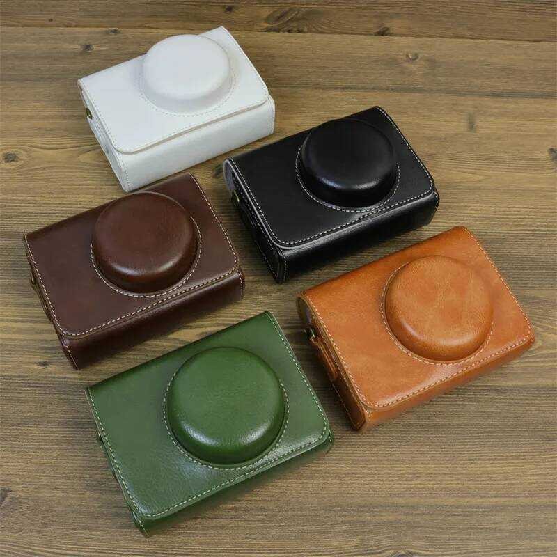 C PU Camera Suitable For Sony Zv-1Ii Digital Camera Leather Case Zv-1F Zv-1/Gr2/3 Portable Case Cam