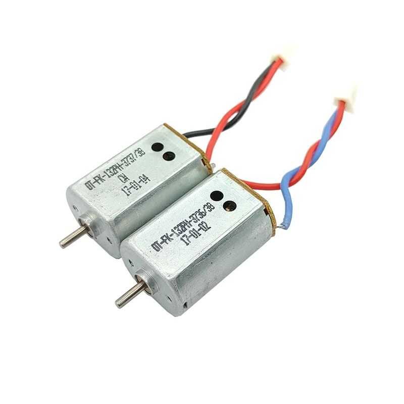 C 2Pcs Fk-132 CW CCW Mini 132 Motor DC 7.4V 3000R High Speed Strong Magnetic Electric Motor DIY Hob