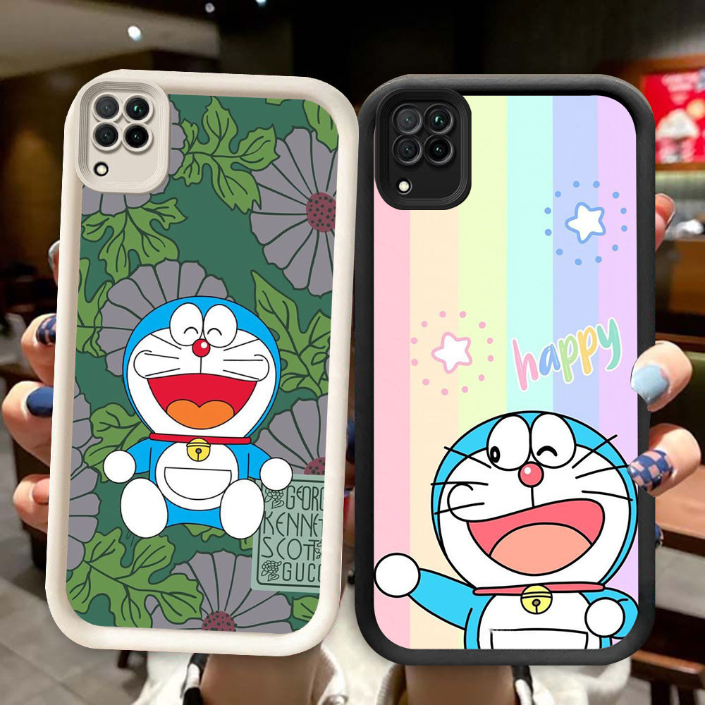 TS-9 Doraemon เคสกันกระแทกสําหรับ Samsung A12 A22 J2 J4 J7 Pro Plus Prime 5G