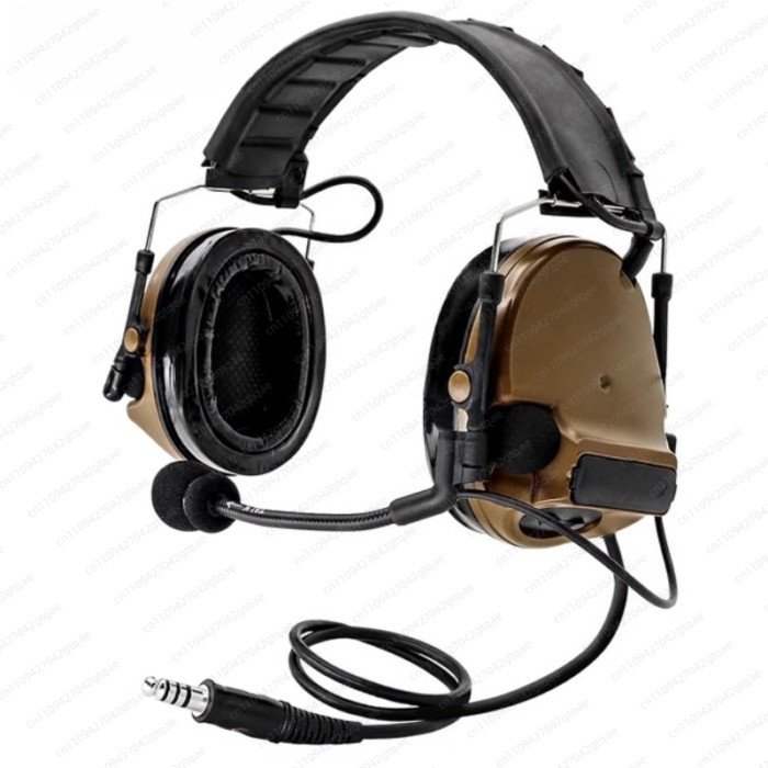 Silicone Premium CB Color Headphone with DeTAChable for TAC-SKY Comtac-III/C3 Noise-cancelling Pick