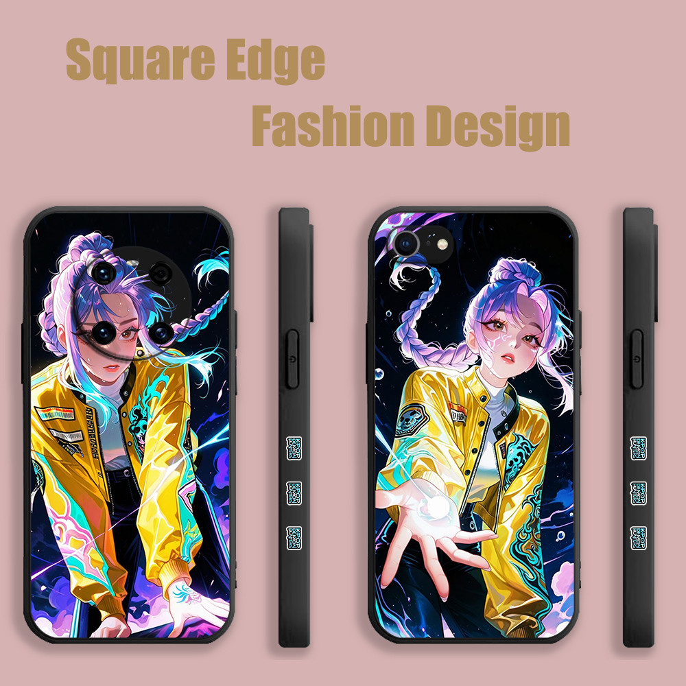 ปลอกสําหรับ OPPO A53 A76 A95 A96 A77 Reno6z Reno 7 4G Kpop Demon Hunters Rumi ความงาม CBL83 เคสโทรศั