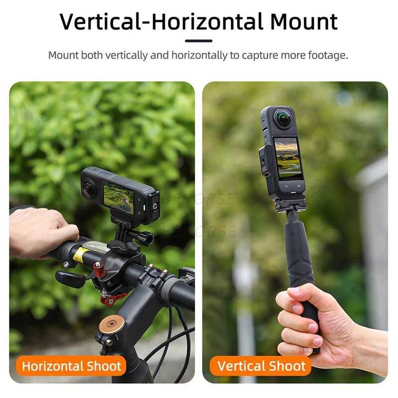 ขายึดรูปตัว L สำหรับ Insta360 X5/X4 พร้อมอะแดปเตอร์แม่เหล็ก thumbnail 5