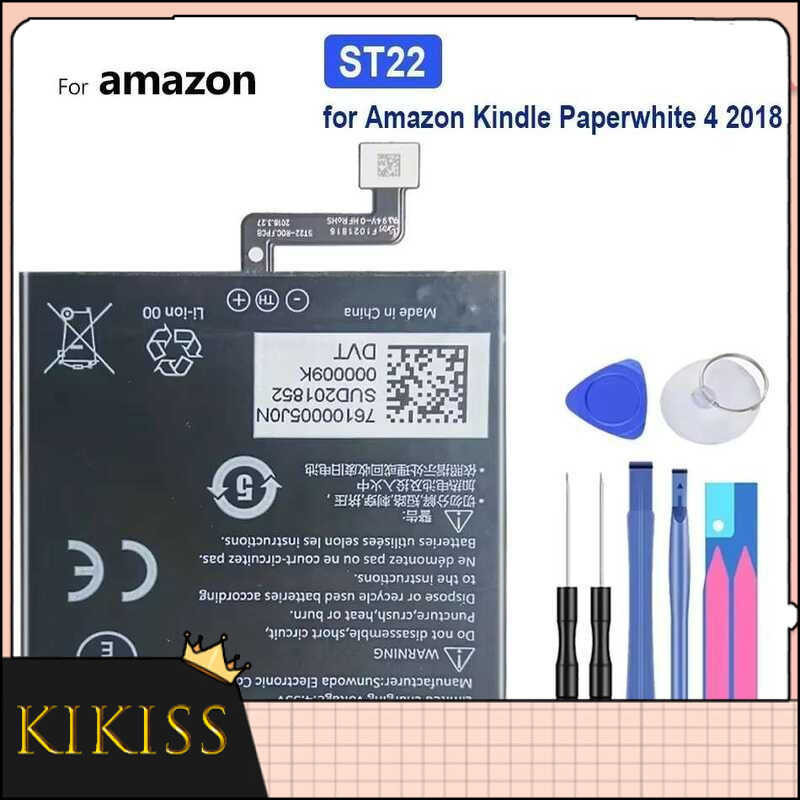 for Amazon Kindle Paperwhite 4 2018 ST22 แบตเตอรี่ 1500mAh