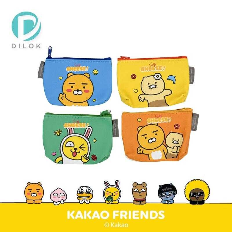 ️พร้อมส่ง️ Kakao Friends กระเป๋าใส่เหรียญ กระเป๋าใส่เศษสตางค์ ลวยลายน่ารัก สีสันสดใส Kk954 Ca0