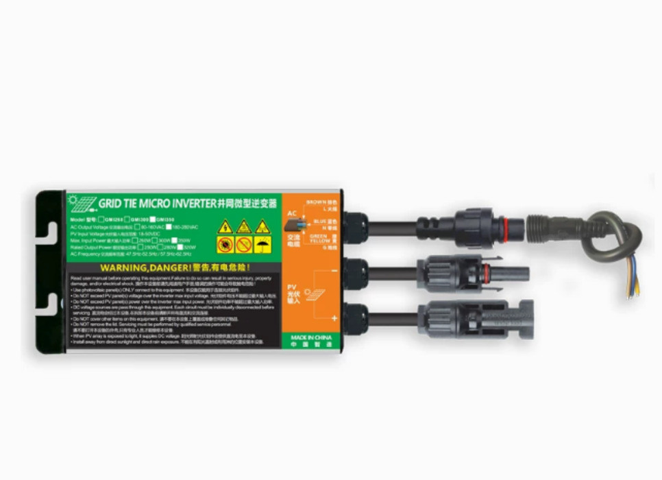 Grid Tie Micro Sine Waving Inverter 230V สําหรับระบบพลังงานแสงอาทิตย์ขนาดเล็ก