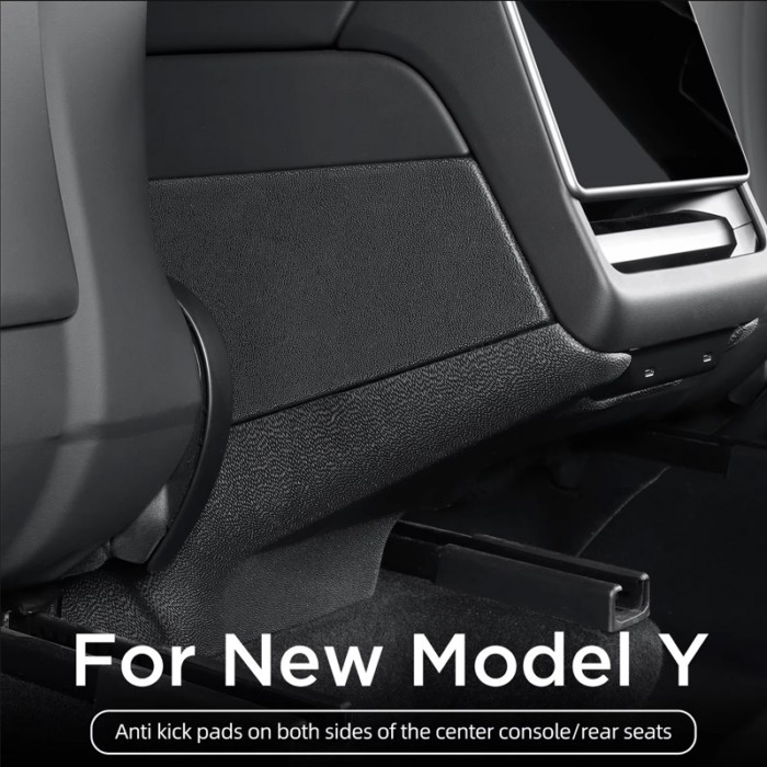 For Tesla Model Y Launch 2025 2026 Juniper TPE Accessories Anti Kick Pad Side Central Control Prote