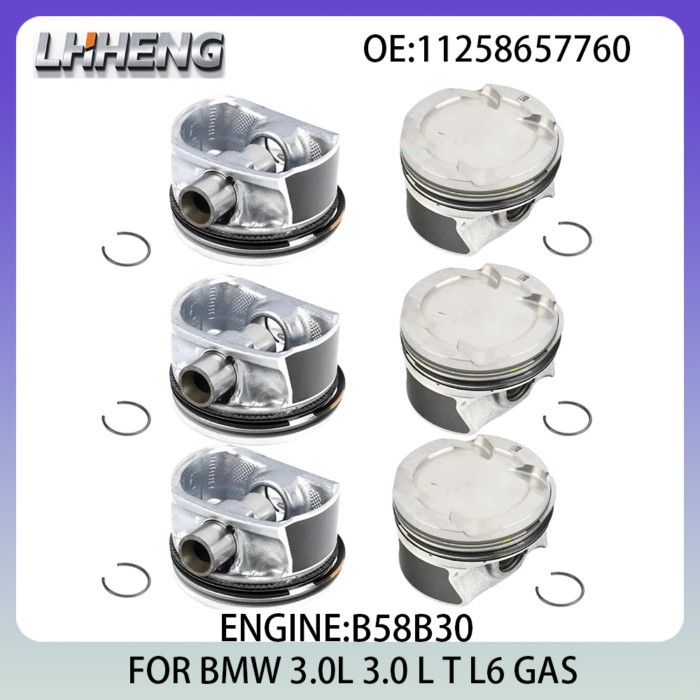B58B30 Engine Parts PISTON For BMW M140i M240i 340i 440i 540i 640i X3 X4 3.0L 3.0 L T L6 GAS 2015-2