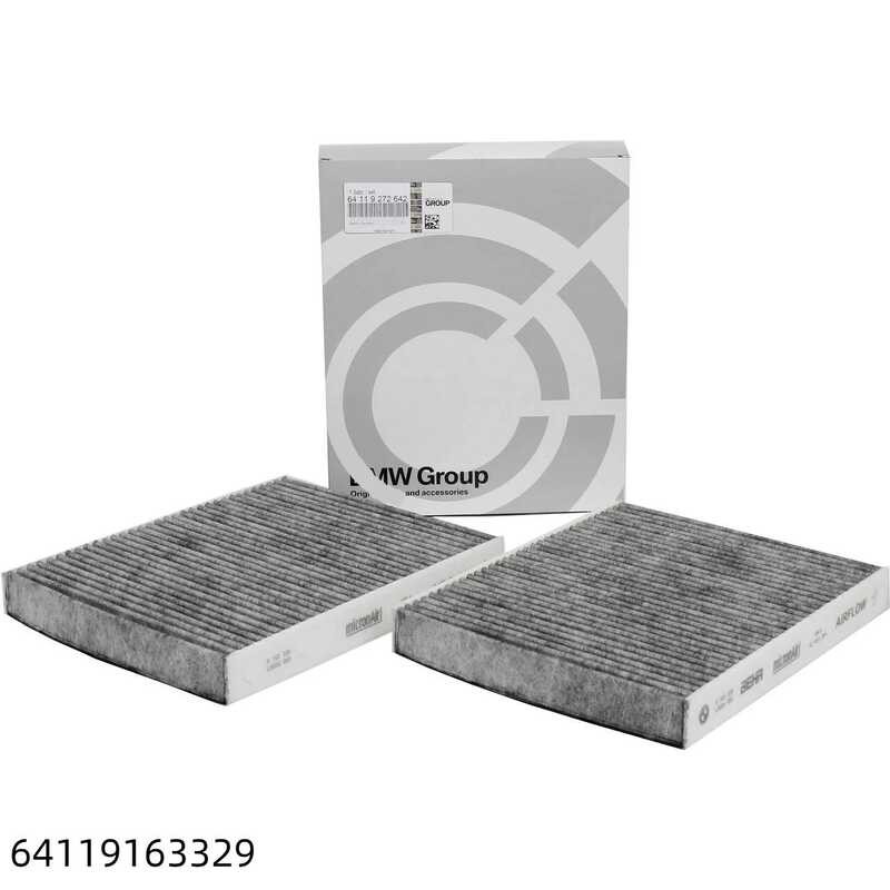 ไส้กรองแอร์ Oem 64119163329 64119163328   สําหรับ  5 F0 F10 F11 518d 520d 530d 535d 520i 523i 525i