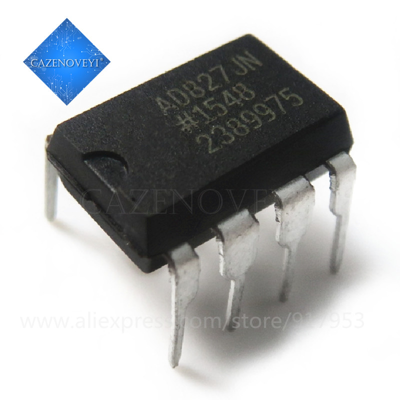 2 ชิ้น AD827 AD827JN AD827JNZ DIP-8 เสียง Fever Dual Op Amp เครื่องขยายเสียงในสต็อก
