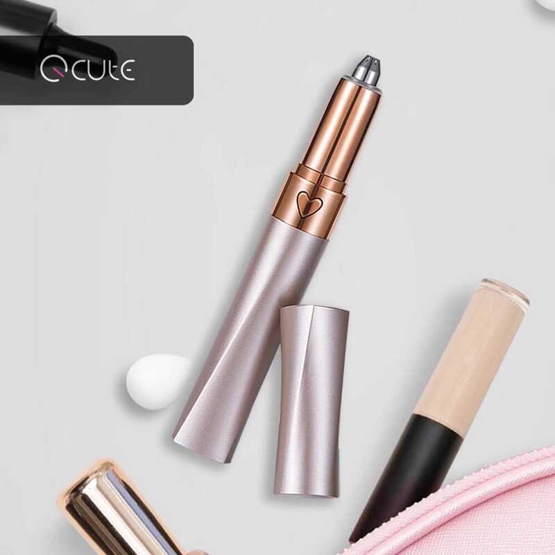 USB Electric Eyebrow Trimmer ลิปสติก Eyebrow Trimmer หญิงโกนเครื่องกําจัดขนไฟฟ้า Eyebrow Trimmer แหล