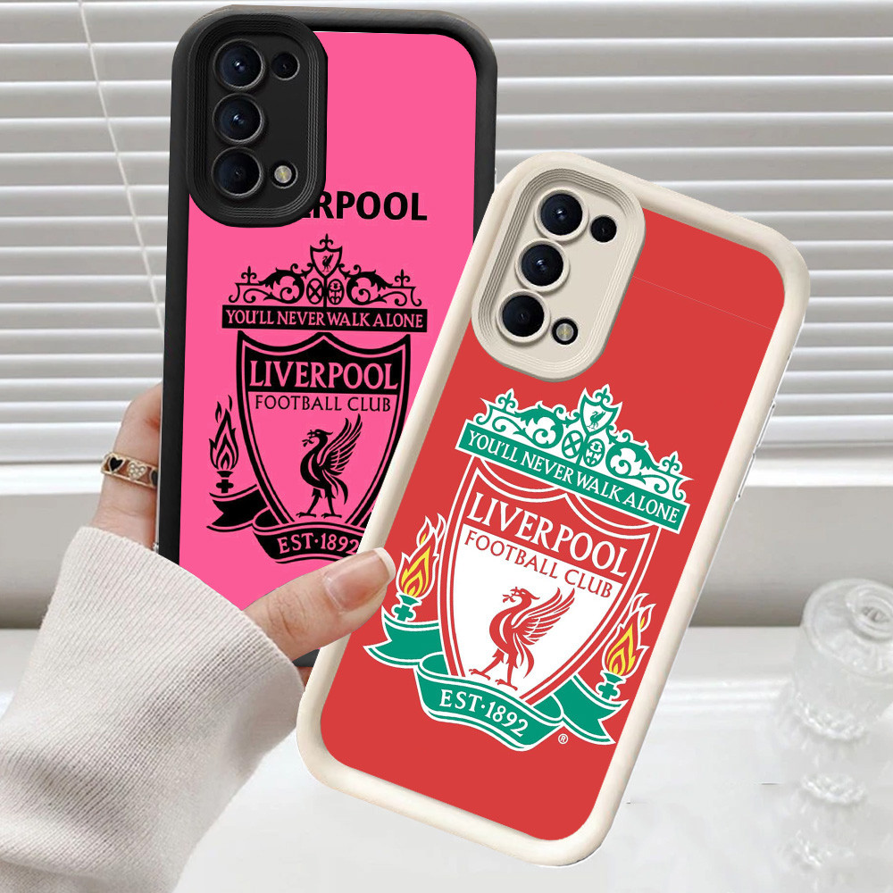 CH5 Liverpool Soft Casing สําหรับ OPPO F19 A72 A95 A92 F19s A52 เคสป้องกัน