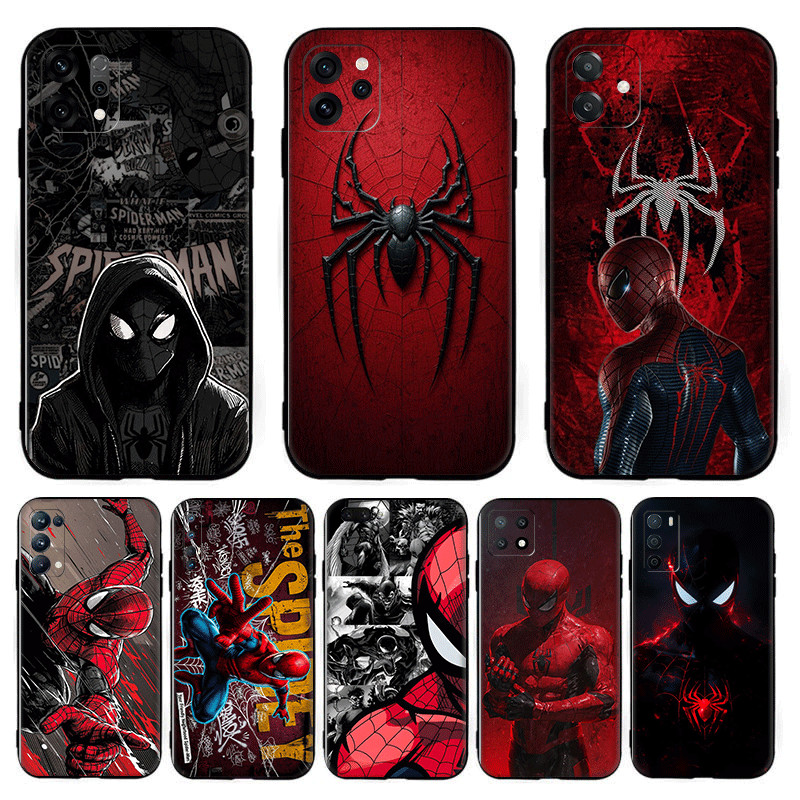 Cool Spider-Man pl-3 สําหรับ OPPO Reno 8T 7 lite 7z 6 11F 12F A15S A16S A16k A16E ความเข้ากันได้เคสโ