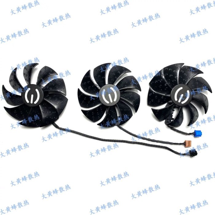 EVGA/EVGA RTX3070 3070ti 3080ti 3090 FTW3 กราฟิกการ์ดพัดลมระบายความร้อน