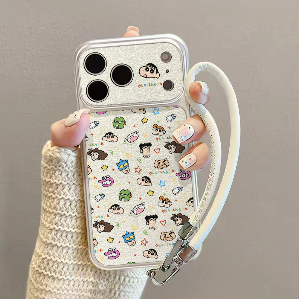 น่ารักการ์ตูนเครยอนชินจังครอบครัวภาพสําหรับOPPO A5 A3 A3s A5s A6 Pro A9 2020 A6c A6x A6s A3x A5x 5Gหนังนุ่มกันกระแทก