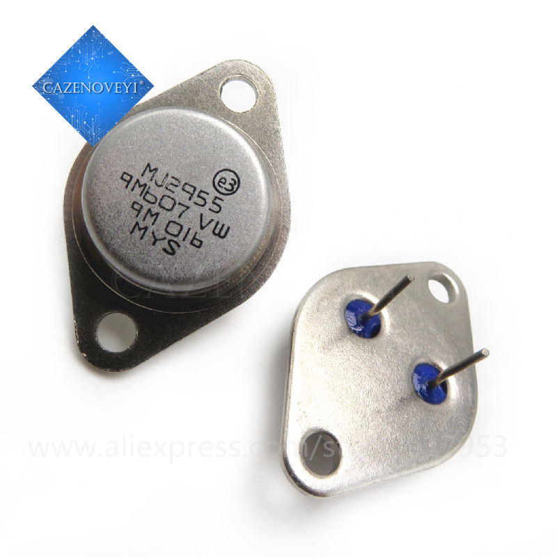5 ชิ้น MJ2955 TO-3 15A 60V 2955 TO-3 ในสต็อก