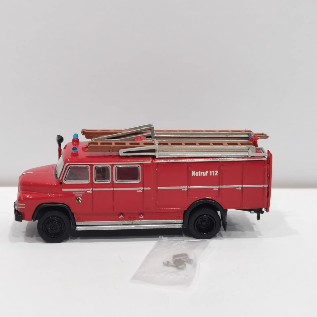 BREKINA 1/87 HO MAN 450 HA LF 16 รถดับเพลิงรุ่นวัสดุพลาสติกจัดส่งฟรี 39 Limited Edition รถรุ่น