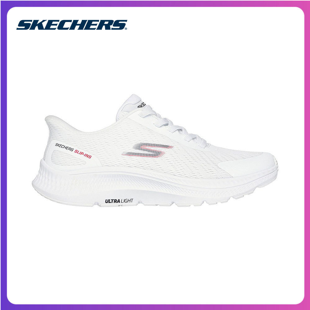 [การประกันคุณภาพ] 220880-WHT Skechers Mens Lazy Shoes Performance Go Run Consistent 2.0 World Viewin