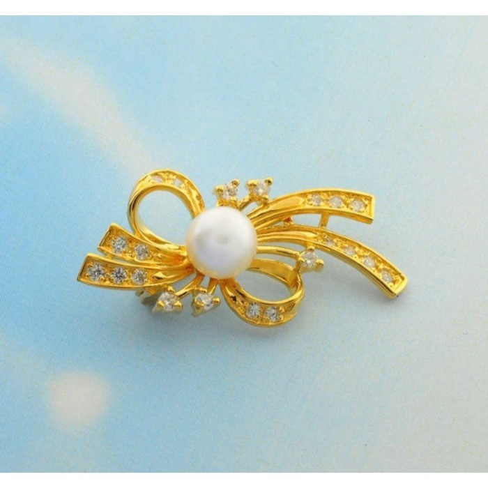 เข็มกลัดชุบทอง Zhulian(BH5008)