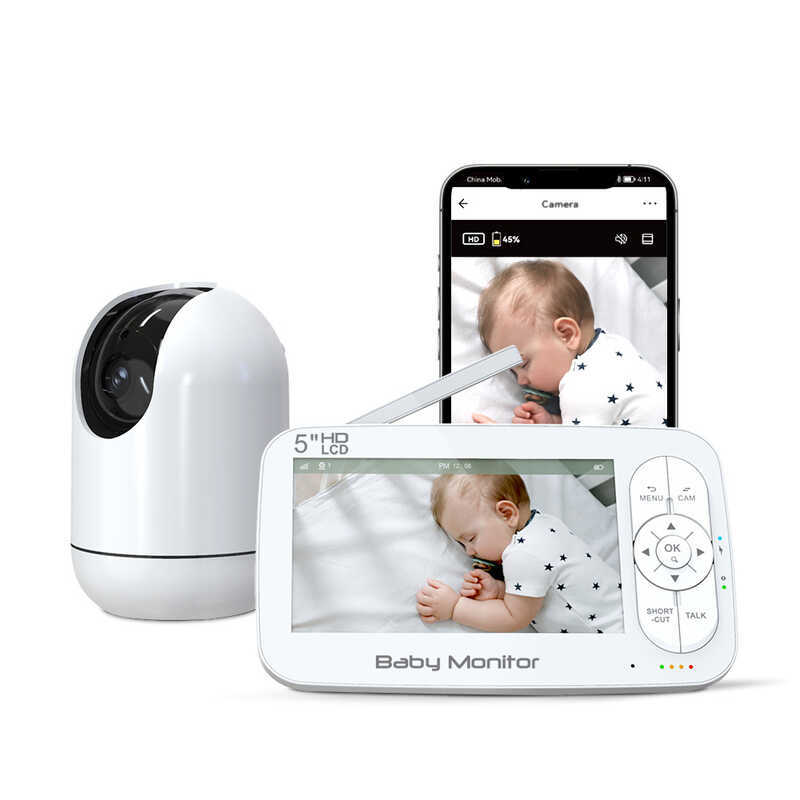 [] 17 ซม. Dual Mode Baby Monitor อุปกรณ์พยาบาล Monitor ba monito