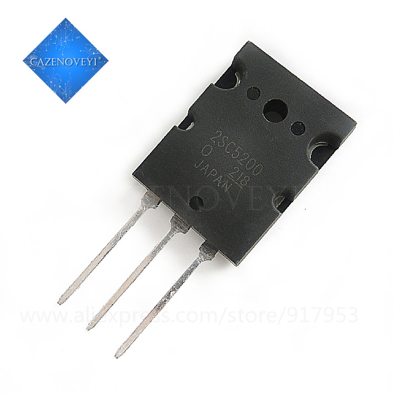 5 ชิ้น 2SC5200 SC5200 TO-3PL 5200 ชิปใหม่และดั้งเดิม