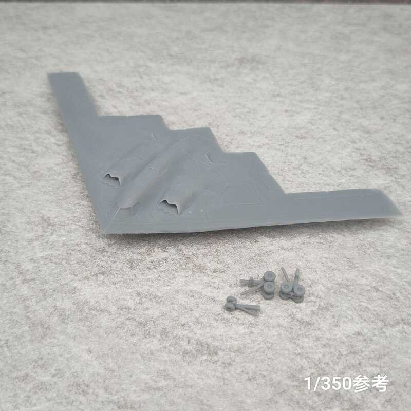 C Ghost B2 Bomber Resin Model 1/350/700 Micro Airplane Miniature Model Ghost Fighter Aircraft Ac436