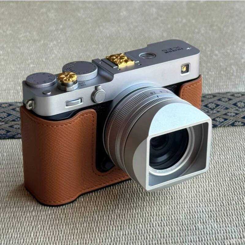 Sqre เลนส์ฝาครอบโลหะสําหรับกล้อง Fujifilm Fujinon XF23mm F2.8 R WR - XE5