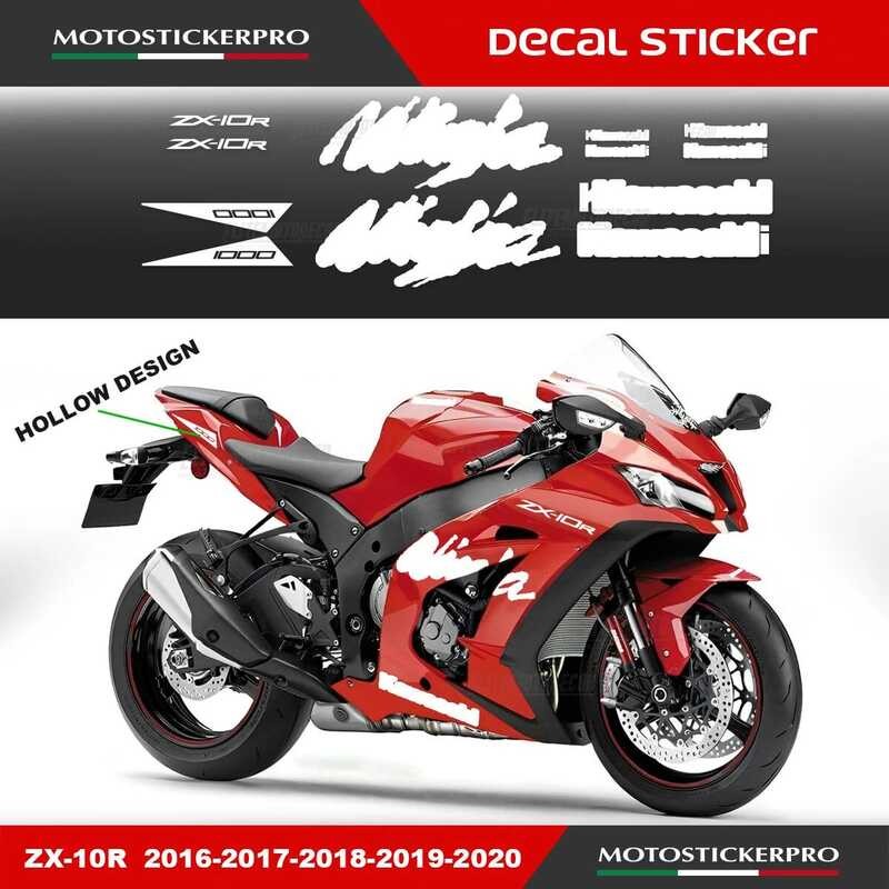 C Motorcycle Full Fairing Sticker Ninja Sticker Ninja10r 2018 Moto Sticker Decal For Kawasaki Zx-10