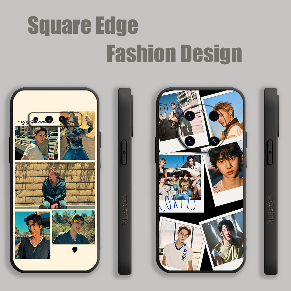 ปลอกสําหรับ Vivo Y72 5G V23e V23 S12 Y01 Y55 5G X80 ProMens Group CORTIS DLZ91 เคสโทรศัพท์ขอบสี่เหลี