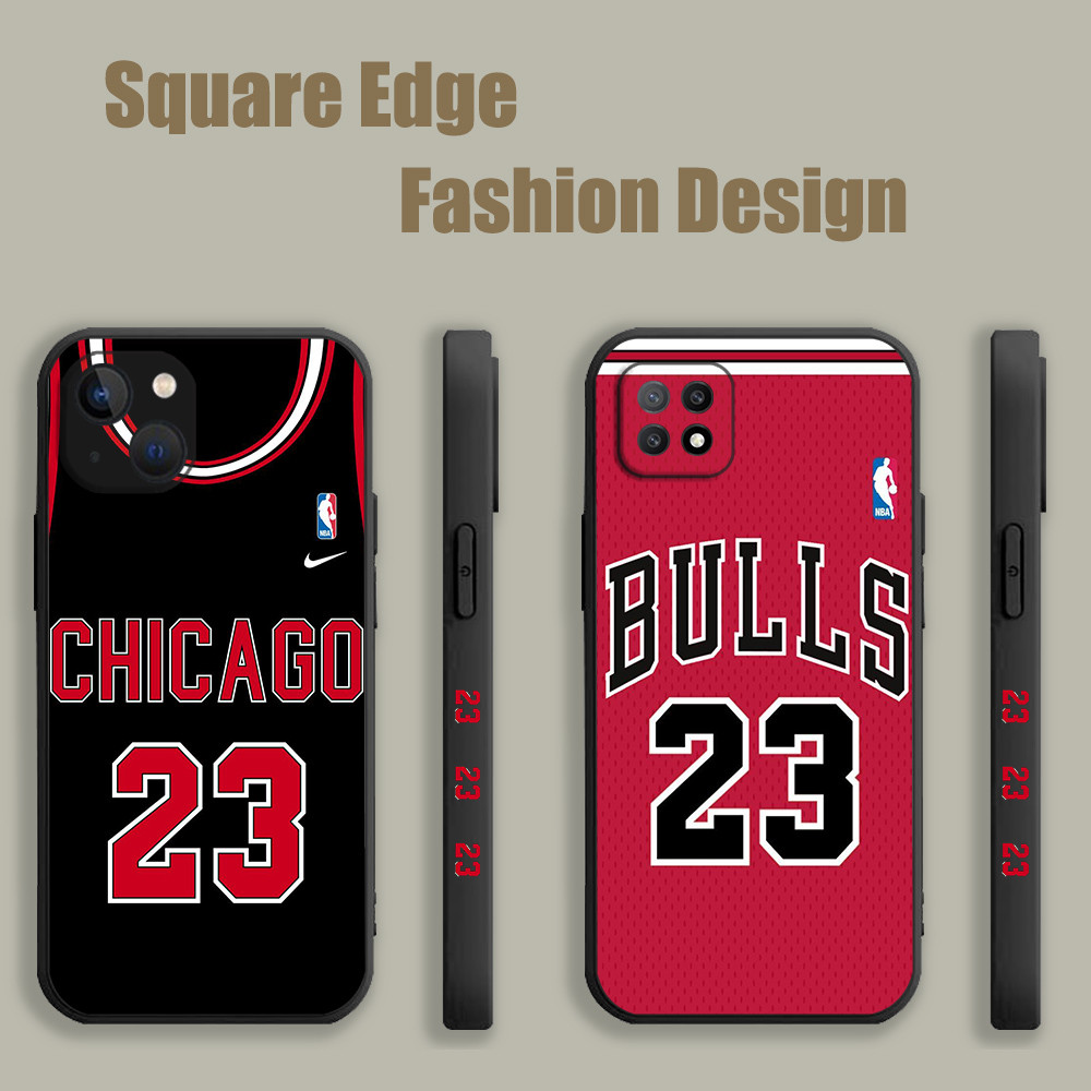 ปลอกสําหรับ Redmi หมายเหตุ 11 11 T 11 S Pro Plus Chicago Bulls Jordan 23 Jersey LDH07 เคสโทรศัพท์ขอบ