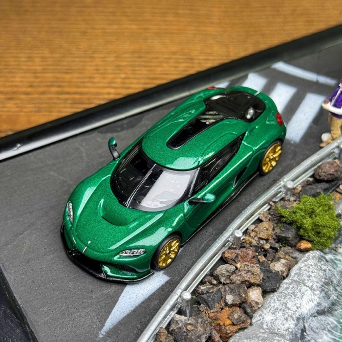 TW Tarmac Works 1: 64 Koenigsegg Gemera โมเดลรถโลหะผสม