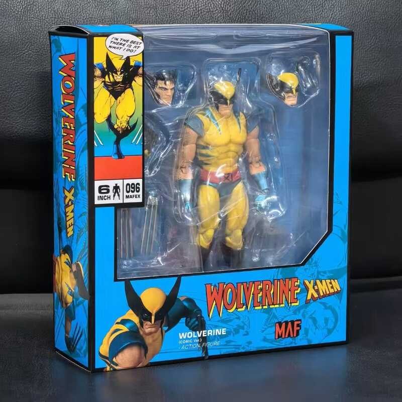 MAF096 Comics Classic Suit Wolverine Logan X-Men Movable Model Figure Jewelry