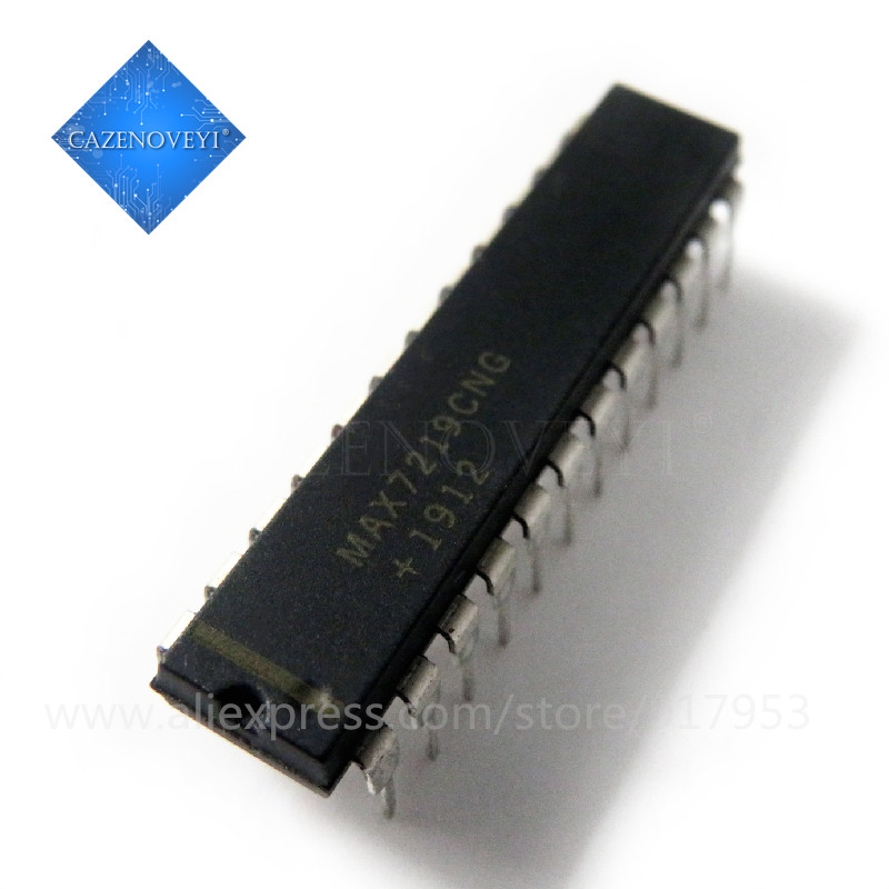 5 ชิ้น MAX7219CNG MAX7219 DIP-24 ชิป IC ต้นฉบับใหม่
