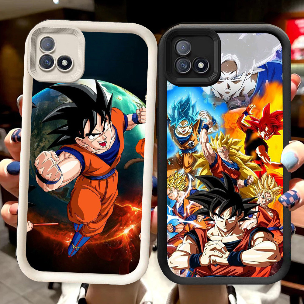 R57 Dragon Ball Casing สําหรับRealme C20 C20A C11 2021 สีดําและสีขาว