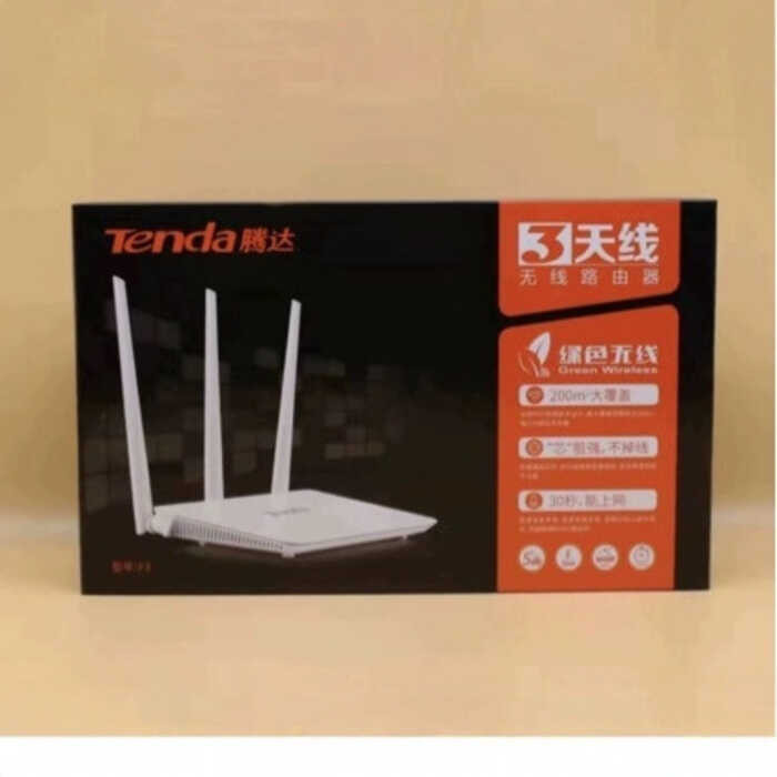 Tenda Tenda F3 ไร้สาย WIFI ในครัวเรือนอพาร์ทเมนต์ขนาดเล็ก