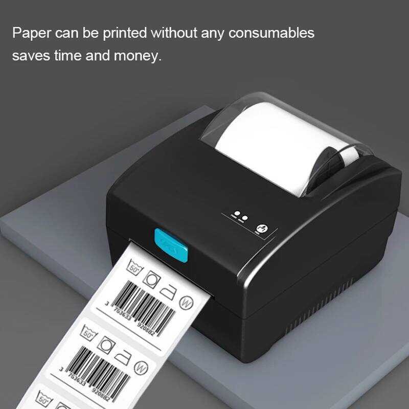 8610 USB/Bluetooth Thermal Printer Product Pr Barcode QR Code Sticker กว้าง 20-80mm Label maker