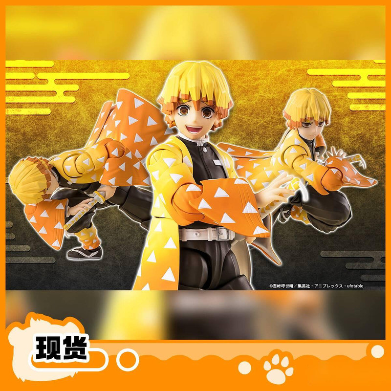 {ของเล่นสดใส} Bandai SHF Demon Slayer My Wife Zenitsu Demon Slayer 250907