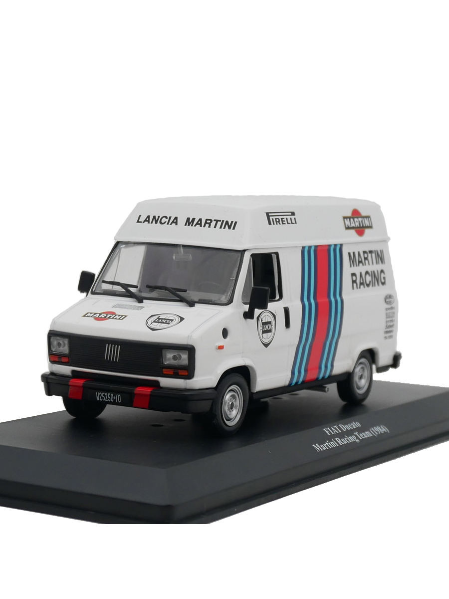 Ixo 1: 43 Fiat Ducato Fiat Ducato Van Martin Racing Fleet Car Model