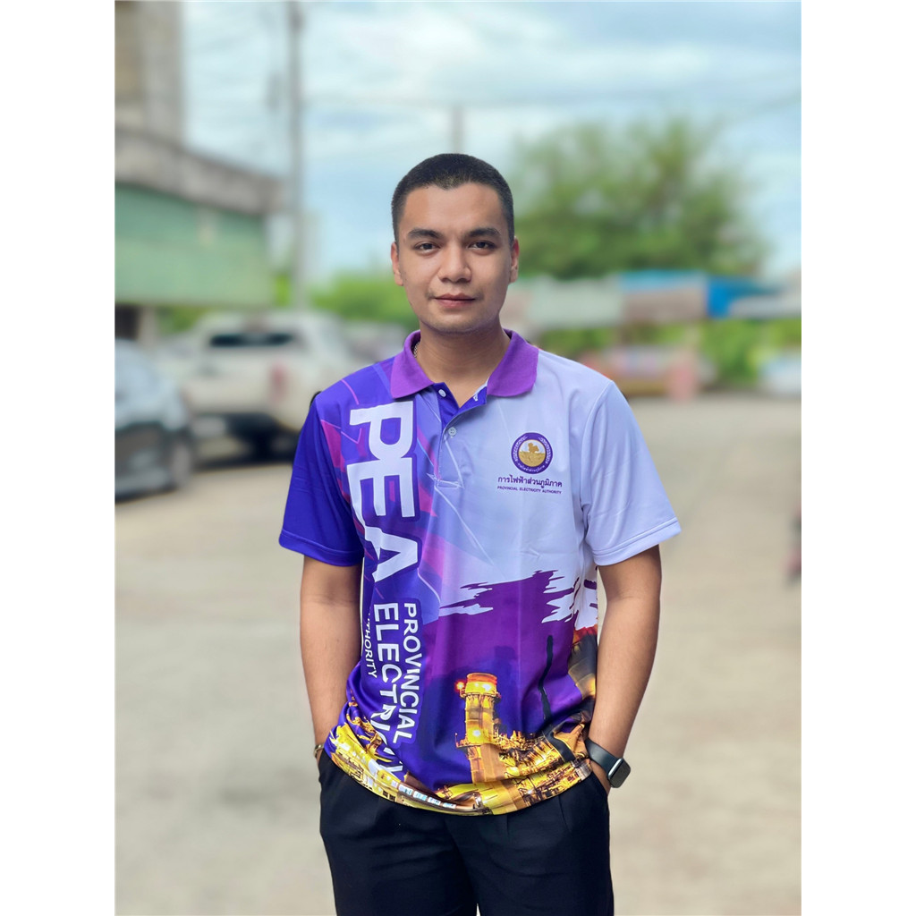 เสื้อโปโลพี 2567 เสื้อยูนิฟอร์มไฟฟ้าแบบลำลองระบายอากาศฤดูร้อนไซส์พลัสเสื้อผ้าหลวมแฟชั่น PLSS-C262