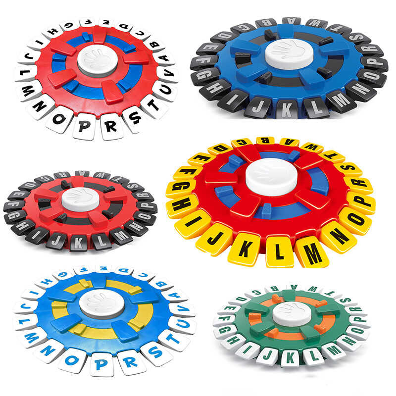 Children Quick Rhythm t Fun Crazy English Letter Game Family Board Game ของเล่นเพื่อการศึกษา