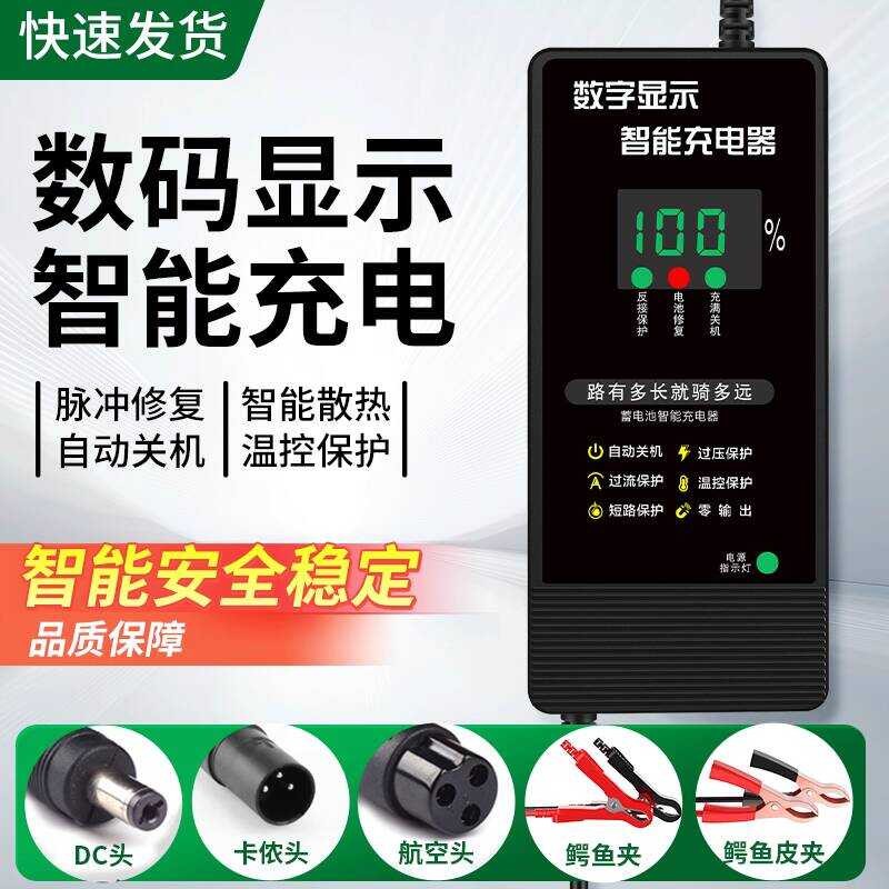 36V แบตเตอรี่ตะกั่วกรดเครื่องชาร์จรถยนต์ไฟฟ้า 36V12Ah20Ah36V 50Ah60Ah ซ่อมแบตเตอรี่ Fast Charge