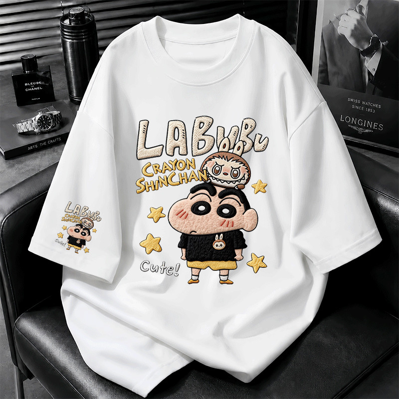 [COD] CASUAL เสื้อยืดเกาหลี เสื้อยืดผู้ชาย เสื้อยืดผู้ชาย เสื้อยืดแฟชั่น ผู้ชาย FASHION ลายการ์ตูน COOL สตรีทแฟชั่น