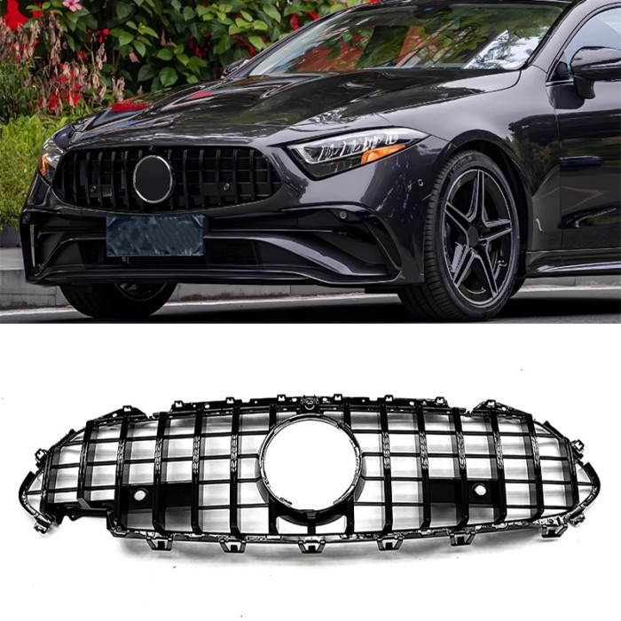For Mercedes-Benz CLS-Class W257 C257 CLS300 CLS350 CLS450 CLS500 2019-2022 front inlet bumper gril