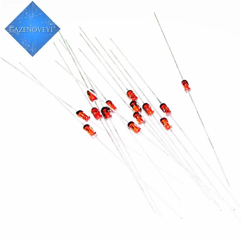 10 ชิ้น 1N34A 1N34 Germanium Diode 50mA 65V DO-35 (DO-204AH) IN34A IN34 Axial สําหรับ TV FM AM การตร