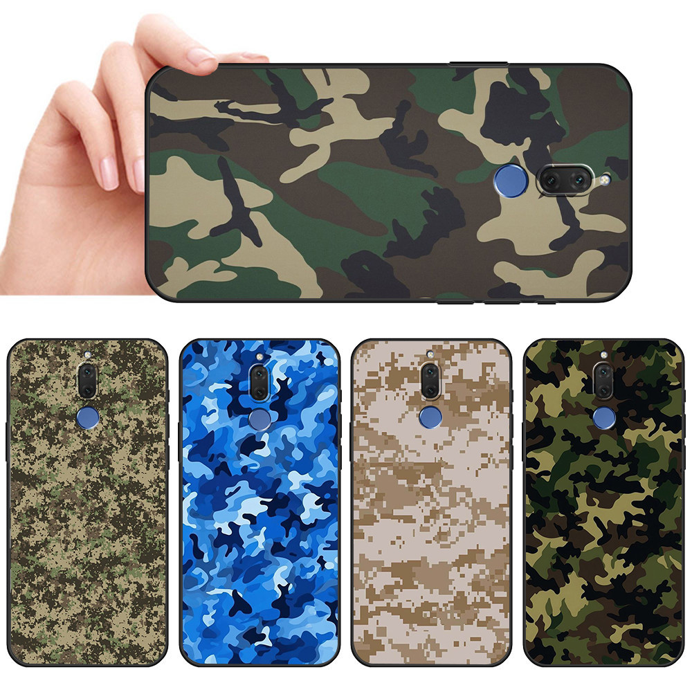เคสโทรศัพท์แบบนุ่มสําหรับ OPPO F11 Pro A9X A9 SX30 ปลอกลายพรางทหาร