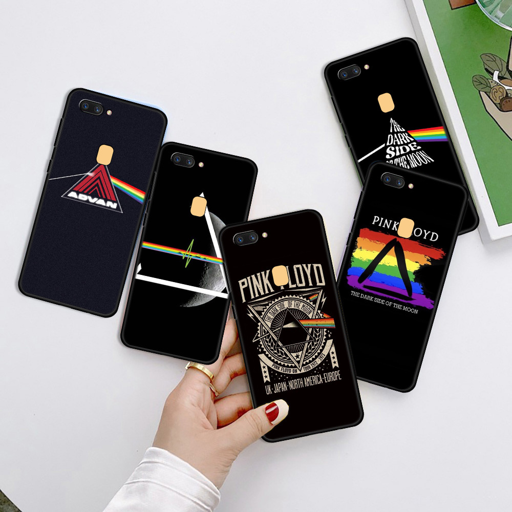 ฝาครอบป้องกันการตกสําหรับ OPPO A5S A7 A12 A11K A12S A7X F9 Pro SX12 ด้านข้างมืดของ Moon Tour caseg