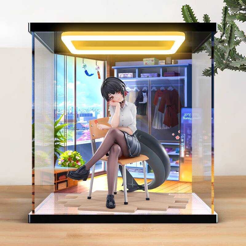 เหมาะสําหรับ APEX-TOYS Out of District Zero Ellen Joe จากจันทร์ถึง Friday Figure กล่องแสดงอะคริลิค