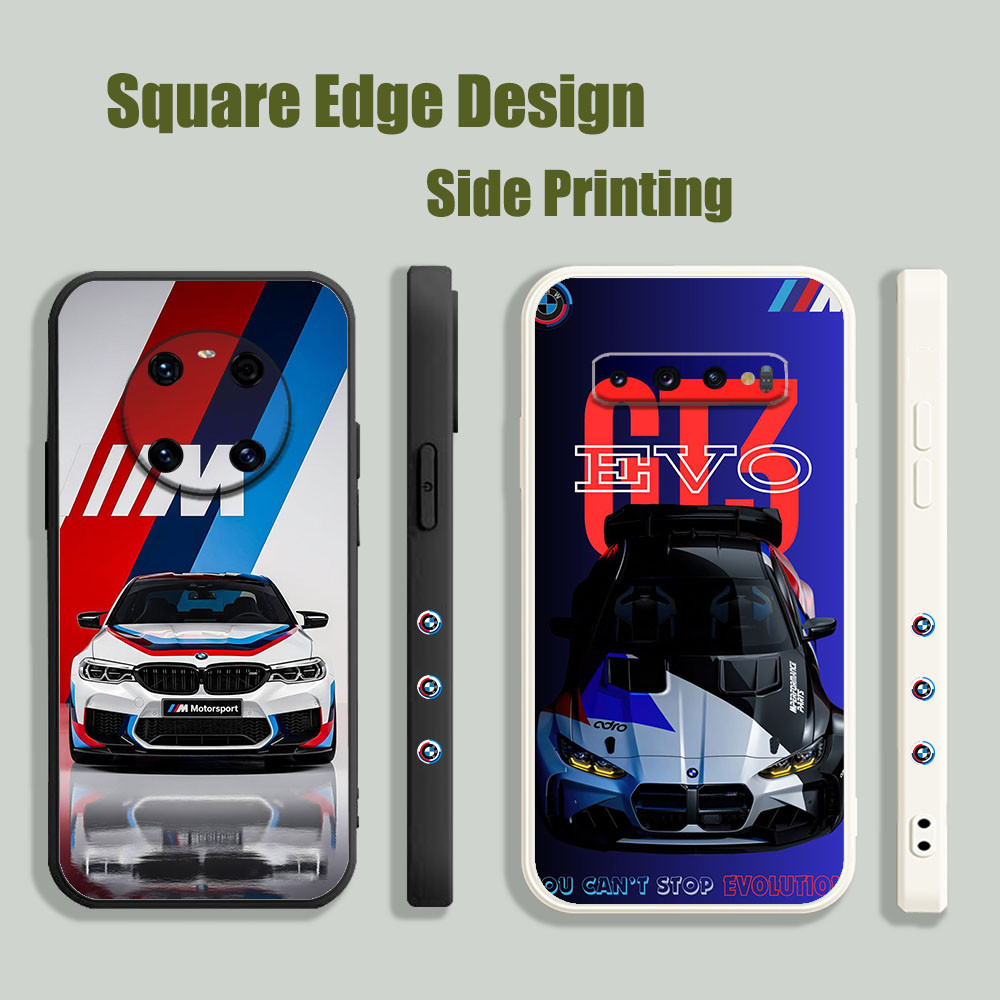 สําหรับOPPO A16E A16K A94 Reno7z 5G A55 A74 A57 2022 4G A17 JDMรถBMW M Seriesสัญลักษณ์CBL81 เคสโทรศั