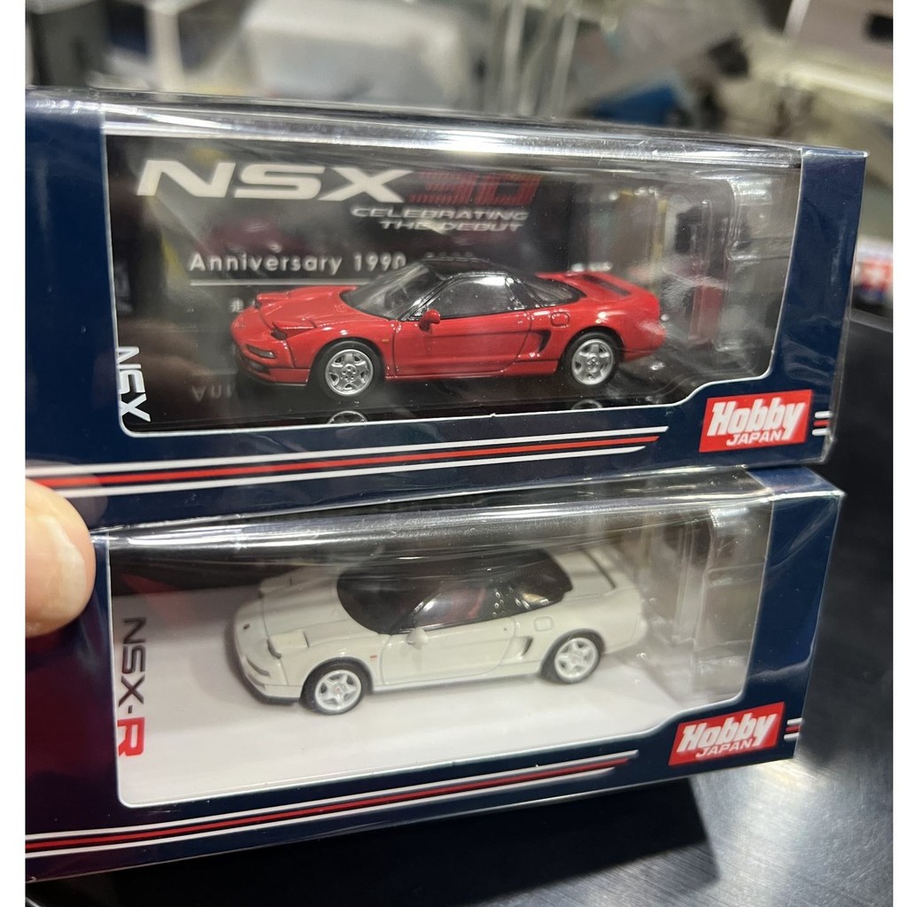 พร้อมสต็อก Hobby Japan 1: 64 Honda NSX NA1 รถโลหะผสมรุ่น Out of Print รถโมเดล